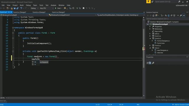 How to use MenuStrip in Visual Studio | C#.net | Imesh lk смотреть онлайн