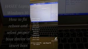 Reboot and select proper boot device or insert boot media in selected boot device and press a key?