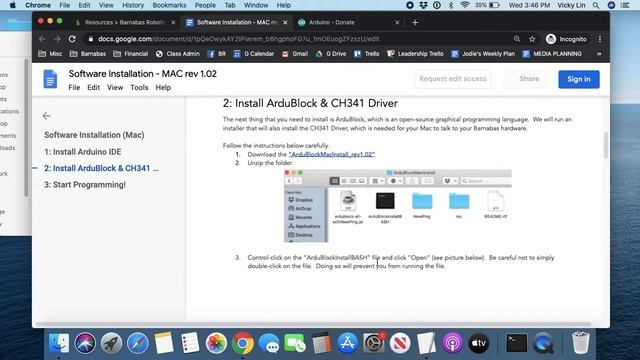 How to install Arduino, Ardublock & CH34X driver on a Mac v1.02 (Newest!) смотреть онлайн