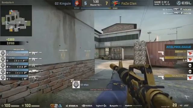 CS GO BEST PLAYS SCREAM 2016 EDITION One taps, Epic ACE & more смотреть онлайн