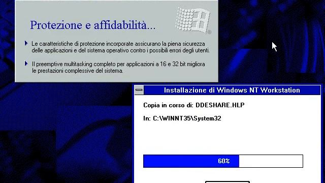 Windows NT 3.51 Workstation ITA смотреть онлайн