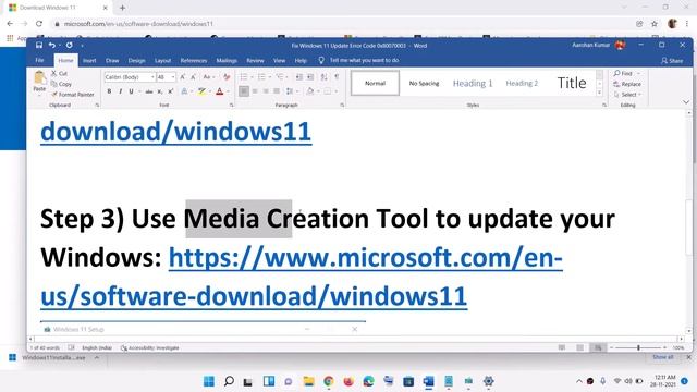 Fix Windows 11 Update Error 0x80080005 Missing Important Security Quality Fixes смотреть онлайн