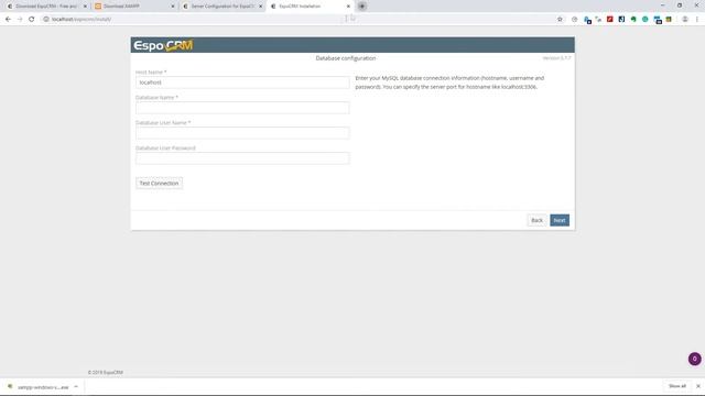 EspoCRM Installation