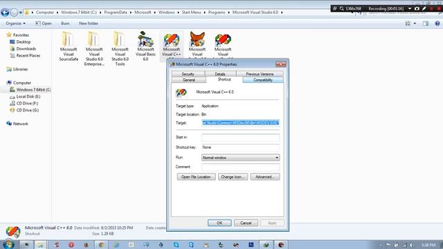 Problem And Solution Program Debug Visual C ++ 6.0 In Windows 7 64bit смотреть онлайн