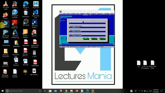 How to set directories in Turbo C/C++ | 100 % Working Practical | Lectures Mania | Tips and Tricks смотреть онлайн