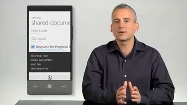 Microsoft Office in the Office hub on Windows Phone 7.mp4 смотреть онлайн