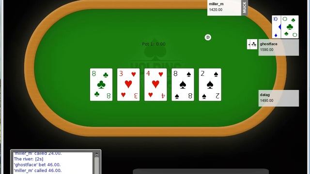 HoldingNuts client demo (revision 300) смотреть онлайн