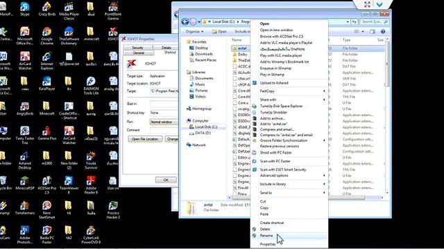 คลิปวิธีใช้ Win XP และWin7 32bit смотреть онлайн