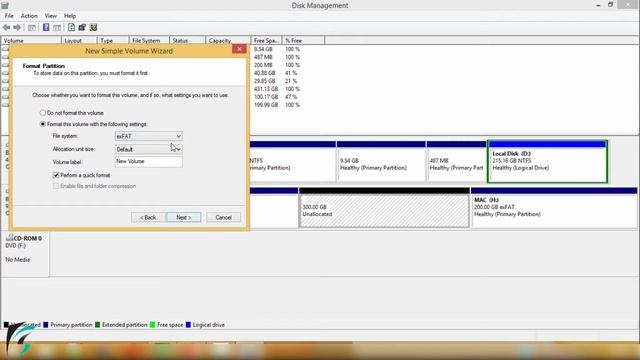 Format External Hard Disk Drive For MAC OS and Windows | Using Windows смотреть онлайн