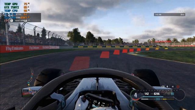 F1 2019 | GTX 750TI - I5 3570 смотреть онлайн