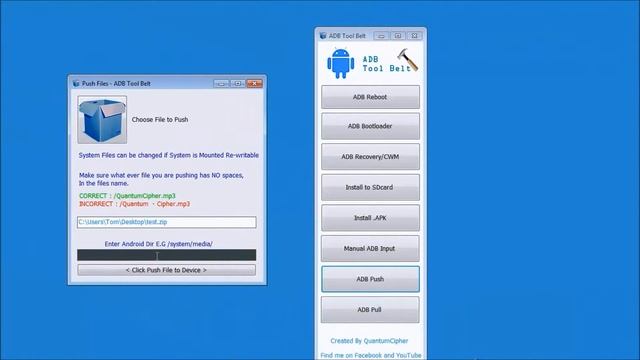 ADB Tool Belt - QuantumCipher смотреть онлайн