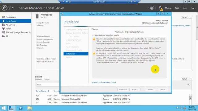 How to create additional domain controller in windows server 2012 R2 смотреть онлайн