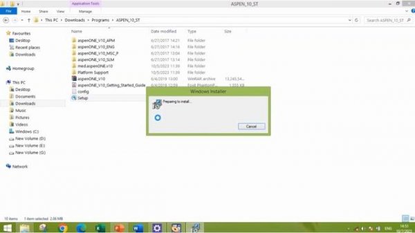 How to install Aspen Plus and Aspen Hysys