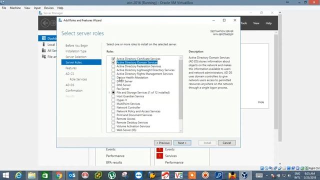 Install Windows Server 2016 Features and Roles, Demonstration | KAP смотреть онлайн