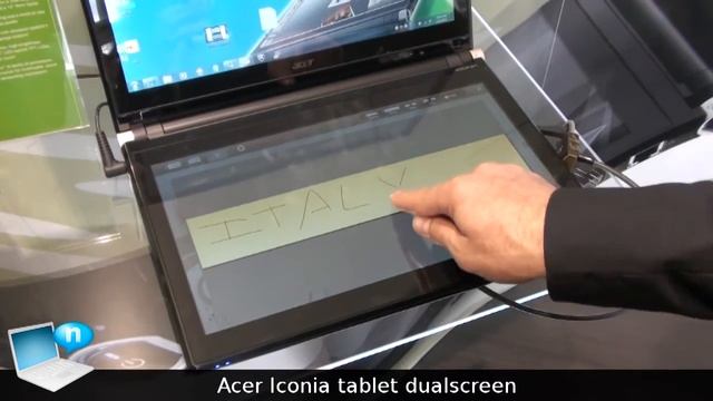 Acer Iconia: notebook-tablet dualscreen смотреть онлайн