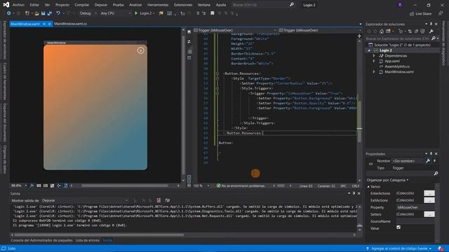 1. C# WPF (XAML) for beginners | creating a professional LOGIN window | user interface design смотреть онлайн
