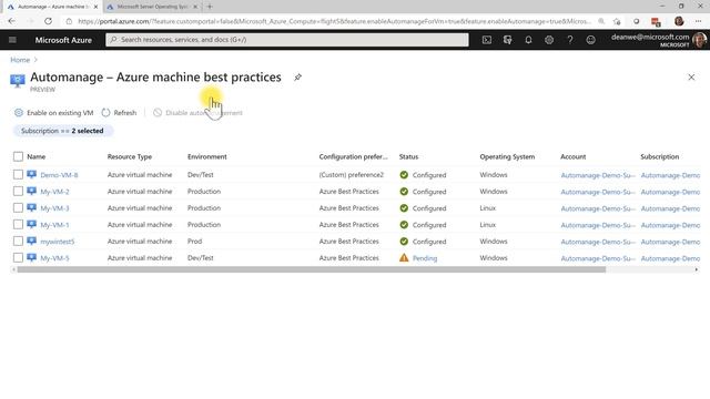 Expanded Azure Automanage capabilities for Windows Server and Linux смотреть онлайн
