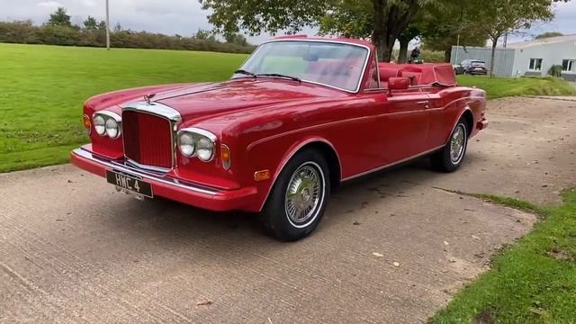 1991 Bentley Continental Convertible "FOR SALE" смотреть онлайн