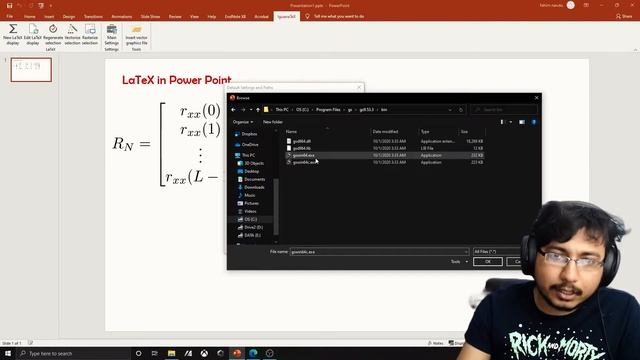 How to use LaTeX in Microsoft PowerPoint (Write equations in vector graphics format) смотреть онлайн