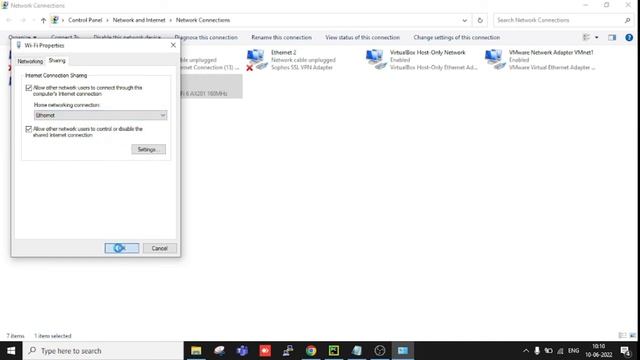 How to share Wi-Fi internet over LAN adaptor in windows 10 смотреть онлайн