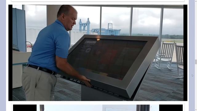 Interactive glass convert TV to touch screen in kiosk смотреть онлайн