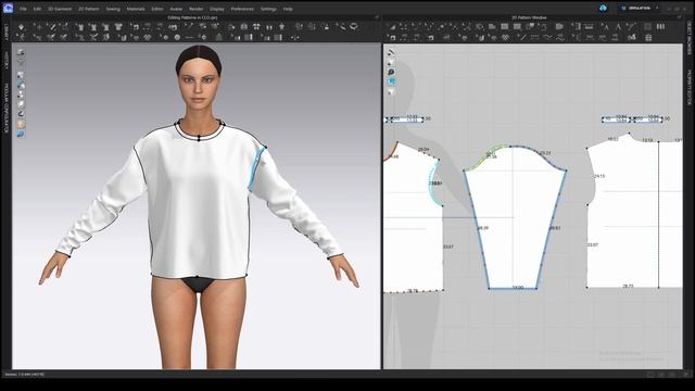 How to Edit Patterns in 2D and 3D Windows | CLO3D Beginners Tutorial смотреть онлайн