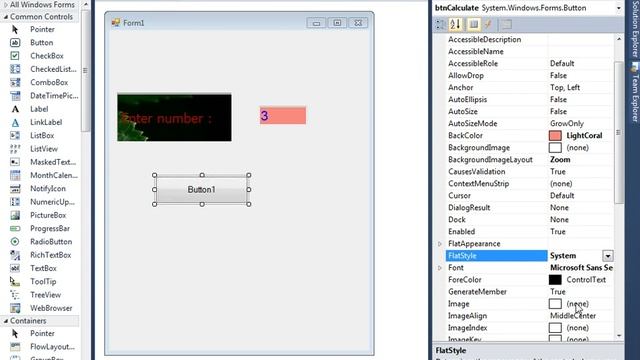 Button Control and it's Properties - VB.NET смотреть онлайн