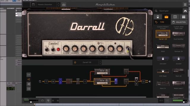 AMPLITUBE 5 - DIMEBAG DARRELL COLLECTION - THE MOST BEAUTIFUL DISTORTION смотреть онлайн