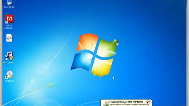 Using MagicISO to mount ISO image - Windows 7 смотреть онлайн