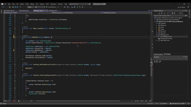 UWP WebView2 Project - Part 10 | Coding .NET смотреть онлайн
