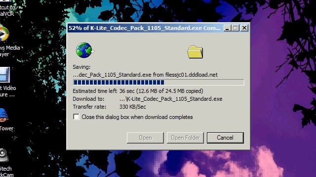 The old Internet Explorer download progress screen… смотреть онлайн