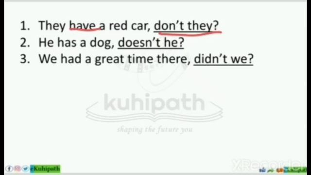 Question Tag | Imp English Grammar lesson for Competitive Exams | Prepare with eKuhipath смотреть онлайн
