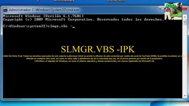 Como Cambiar Licencia Windows 7 (2015) смотреть онлайн