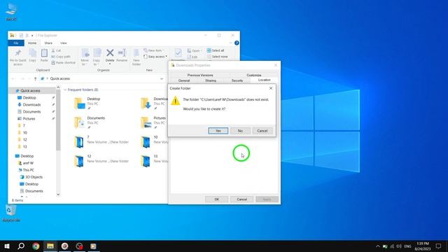 How to Restore Downloads Folder to C Drive in Windows 10 смотреть онлайн