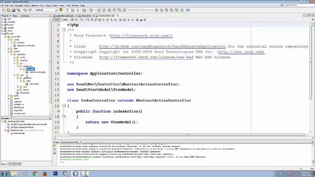 instalación y configuración de Zend Framework 2 смотреть онлайн