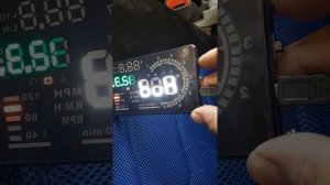 Hud car head up display modelo a8 no funciona