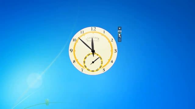 Clocket5 - Glossy Windows 7 Gadget смотреть онлайн