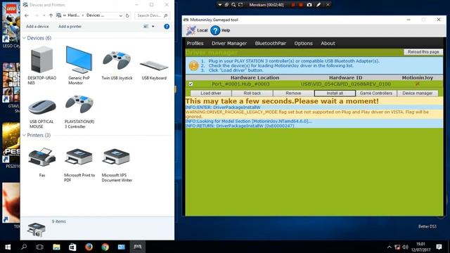 Tutor MotionJoy OFLAINE Windows 10 смотреть онлайн