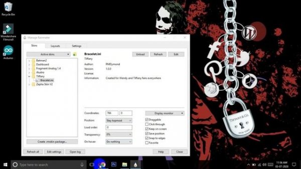 How to instal Rainmeter and apply skins how to make laptop skin