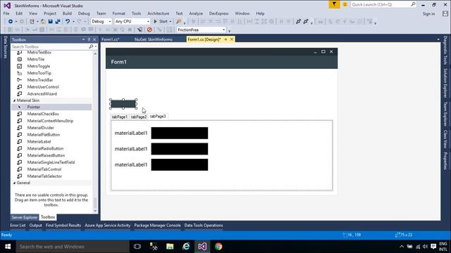 C# Tutorial - Material Design for .Net WinForms Modern UI | FoxLearn смотреть онлайн