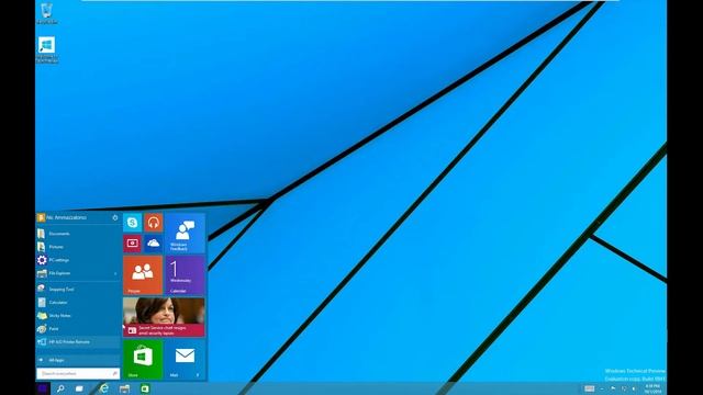 Windows 10 Technical Preview Start Menu Hands On! смотреть онлайн