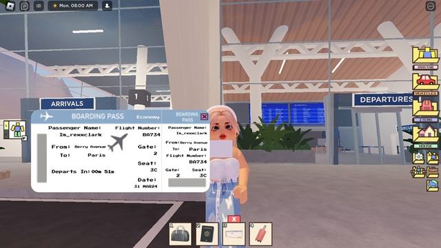Airport UPDATE!!! ✈️(Biggest update) *paris?* | SOLO SERIES| | Roblox Berry Avenue | смотреть онлайн