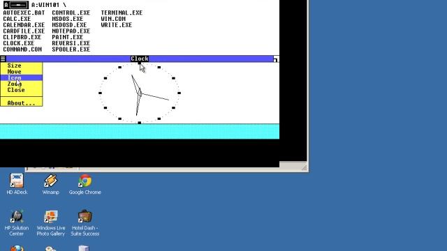 Microsoft Windows 1.01 on vpc 2007 смотреть онлайн