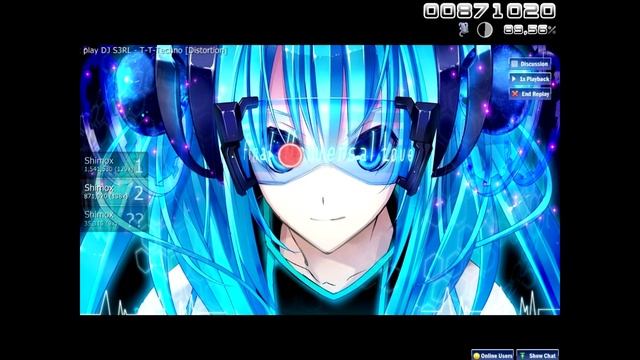 Osu! DJ S3RL - T-T-Techno [Distortion] смотреть онлайн