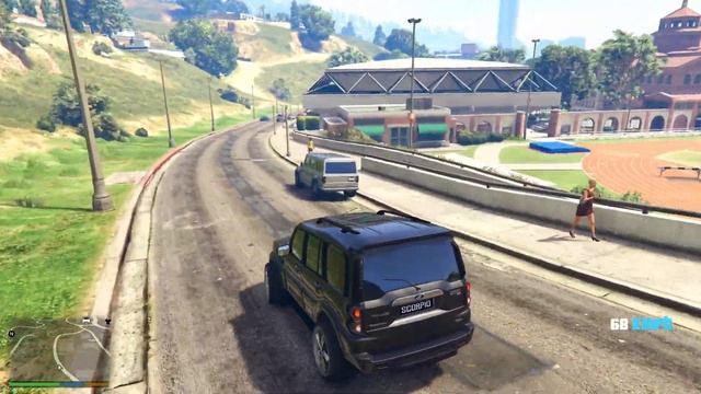 JIMMY COLLEGE ELECTION RALLY ROUTE | GTA 5 😮 смотреть онлайн