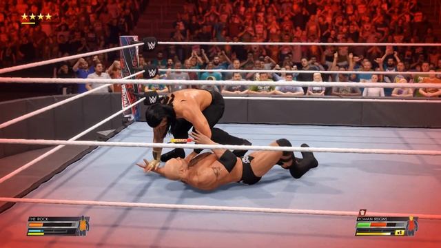 ROMAN REIGNS VS THE ROCK UNIVERSAL CHAMPIONSHIP | WWE 2K22 GAMEPLAY 4K 60FPS | LEGEND DIFFCULTY смотреть онлайн