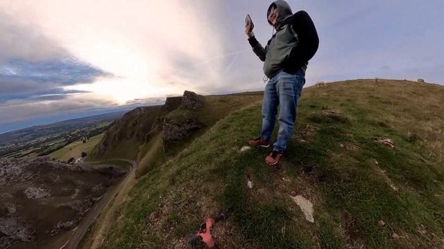Insta 360 X3 Camera and the DJI Mini 2 Ladybower and Winnats смотреть онлайн
