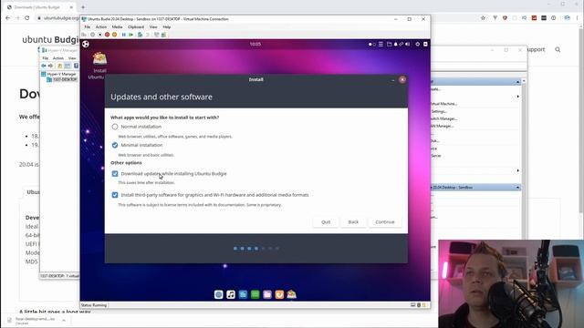 Install Ubuntu Budgie 20.04 from scracth on Microsoft Hyper-V смотреть онлайн