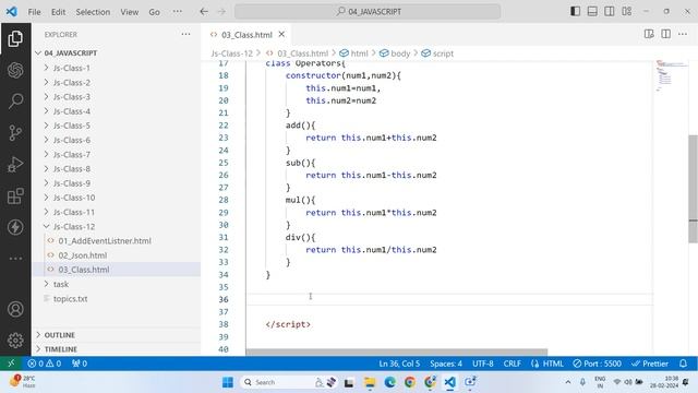 JAVASCRIPT|CLASS-12|DOM|BOM|JSON|CLASS|ERROR HANDLING|setTimeout|setIntervel|Callback Function|2024 смотреть онлайн