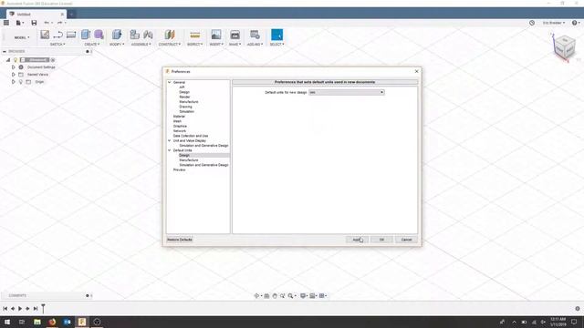 00: CAD151 - Fusion 360 Initial Setup смотреть онлайн